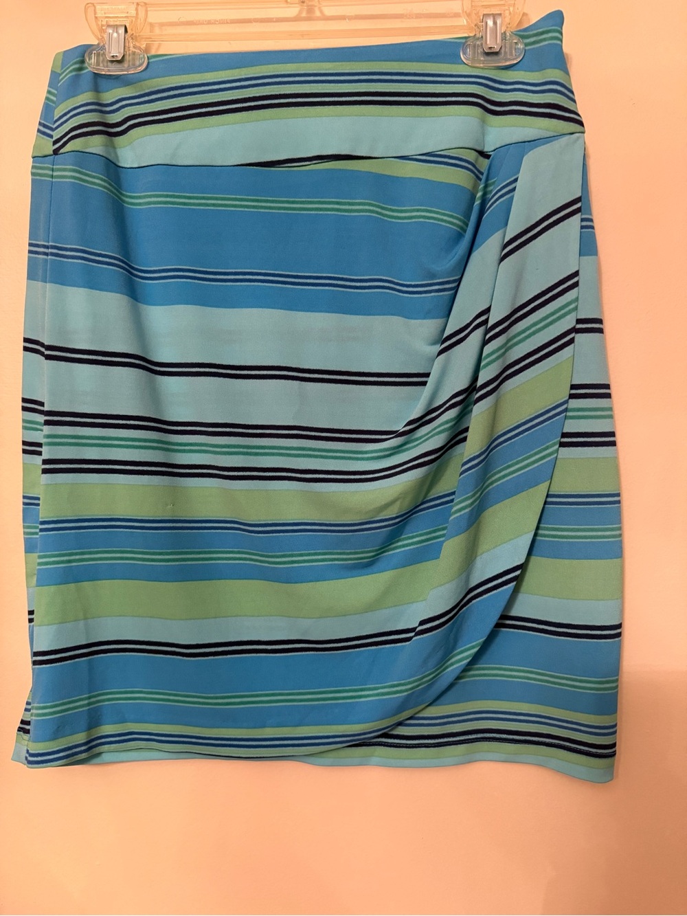 Striped Blue & Green Women’s Skirt